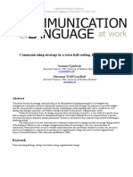 Communicating Strategy - Kjærbeck & Lundholdt PDF