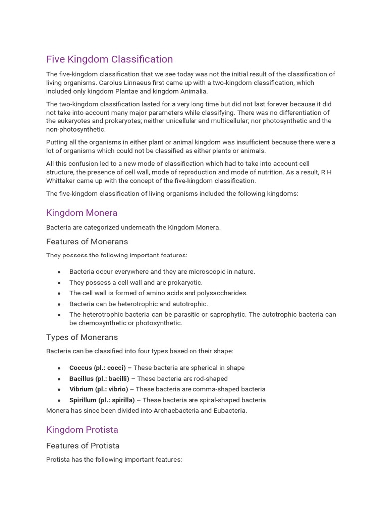 Classification | PDF