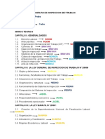 Monografia de Inspeccion de Trabajo - Estructura