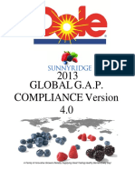 2013 Global G A P Compliance Version 4