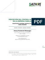 Percepción Del Control Interno PDF