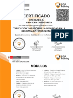 09 CERTIFICADO DE CURSOS Altura, Espacio Confin, Etc - Isaac Quispe PDF