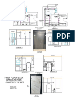 Niche detail dimensions and layout