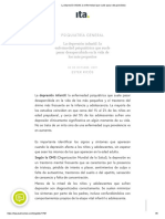 La Depresión Infantil, La Enfermedad Que Suele Pasar Desapercibida PDF