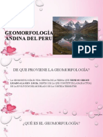 Geomorfología Andina Del Peru