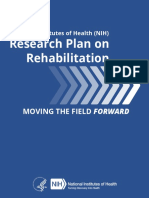 NIH ResearchPlan Rehabilitation