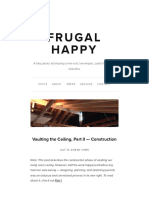 Vaulting The Ceiling, Part II - Construction - Frugal Happy PDF