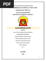 Movimientos Sindicales en Honduras | PDF | Sindicato | Derecho laboral