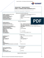 Ficha Ruc - Constructora Sharom PDF