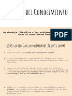Presentación Teoria Del Conocim PDF