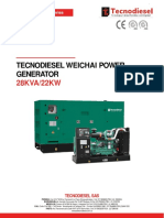 Tecnodiesel AW28 - Weichai WP2.3D30E201 - AA PDF