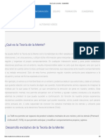 Teoría de La Mente - AutisMIND PDF