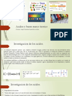 Acidos y Bases Marco Teorico