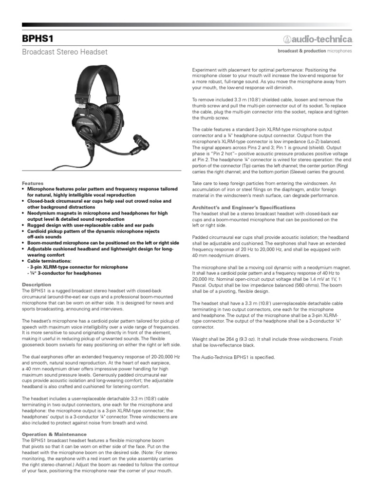 BPHS1 Datasheet (en) | PDF