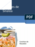 Ceviches de Sinaloa
