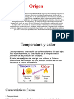 Temperatura y Calor