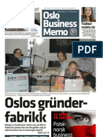 Oslo Business Memo - NR 4 - Årg 2 - Uke 37 - 2011