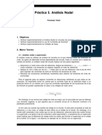 Práctica 5. Análisis Nodal PDF