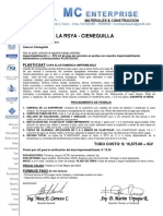 Carmen Rivera PROPUESTAS - Impermeabilizar Azotea - PLASTICOAT - y - MAXCRISTAL, - 28.04.23 PDF
