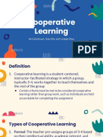 Cooperative Learning