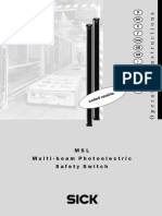 Operating Instructions MSL Multi Beam Photoelectric Safety Swicth Coded Version Da de en Fi FR El It NL No PT SV Es Im0014233 PDF