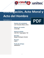 Tarea#2 - Acto Moral y Acto Del Hombre - Luis Blanco - 31341388