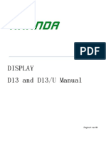 D13 and D13/U Manual Overview