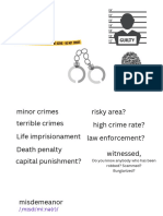 Crime & Punishment Vocabulary PDF