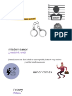 Crime & Punishment Vocabulary PDF