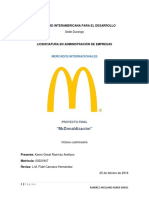 Proyecto Final - Mcdonalización PDF