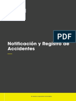 Notificación y Registro de Accidentes PDF