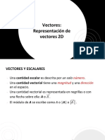 Representacion VECTORES 2D PDF