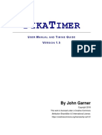 PikaTimer 1 5 User Manual PDF