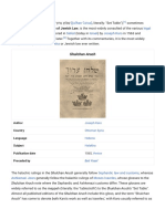 Shulchan Aruch - Wikipedia PDF