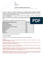 Exercícios - Propriedades, Uso, Tratamento de Água, Distribuição e Outros PDF