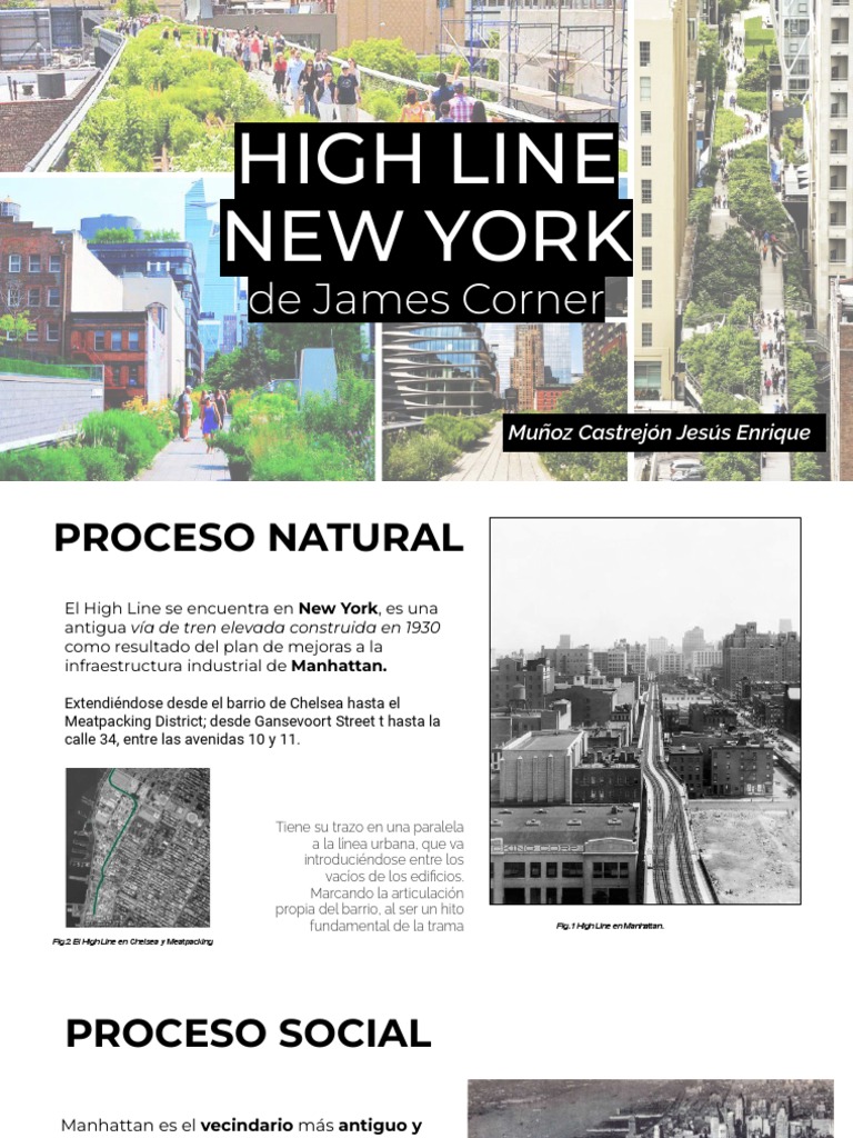 Planos del High Line en Nueva York | PDF