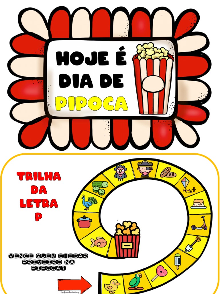 Dia de Pipoca Letra P-1 PDF | PDF