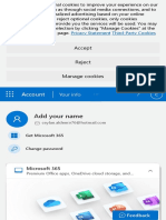Microsoft Account Home PDF
