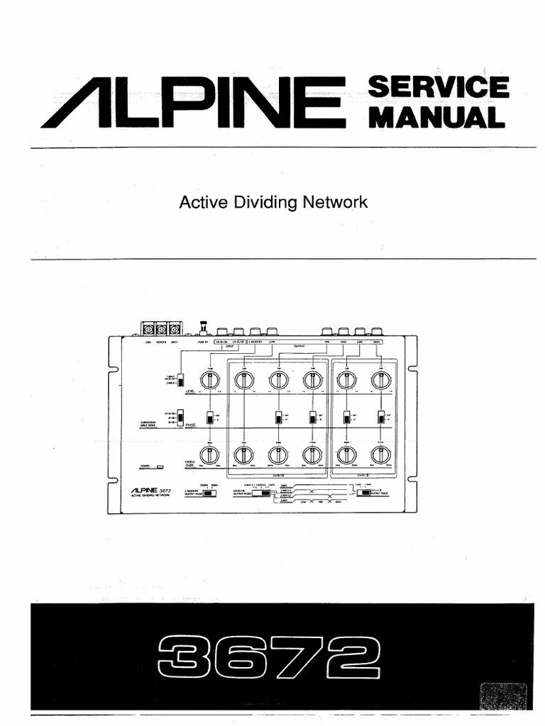 3672 SM Alpine en PDF | PDF