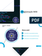 Programação WEB - Aula 01