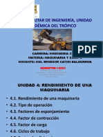 Maquinaria y Equipo Semestre I-2023 Tema Iv-3 PDF