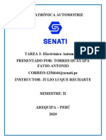 TAREA 3 Electrónica Automotriz