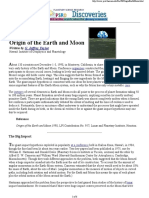 The Origin of The Earth and Moon PDF