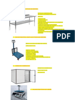 Equipos y Mobiliario