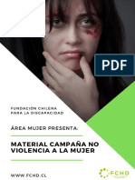 Material Campaña No Violencia A La Mujer PDF