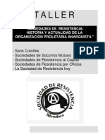 Taller Sociedades de Resistencia