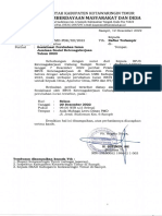 Surat Kepala Dinas PMD - Sosialisasi Perubahan Iuran BPJS Ketenagakerjaan Tahun 2023 PDF