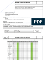 Programa de Auditoria V2