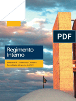 Regimento Interno Volume II - Normas Conexas Consolidado até janeiro de 2023