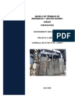 TDR - Overhaul de Filtro PF 60 Larox - PDF